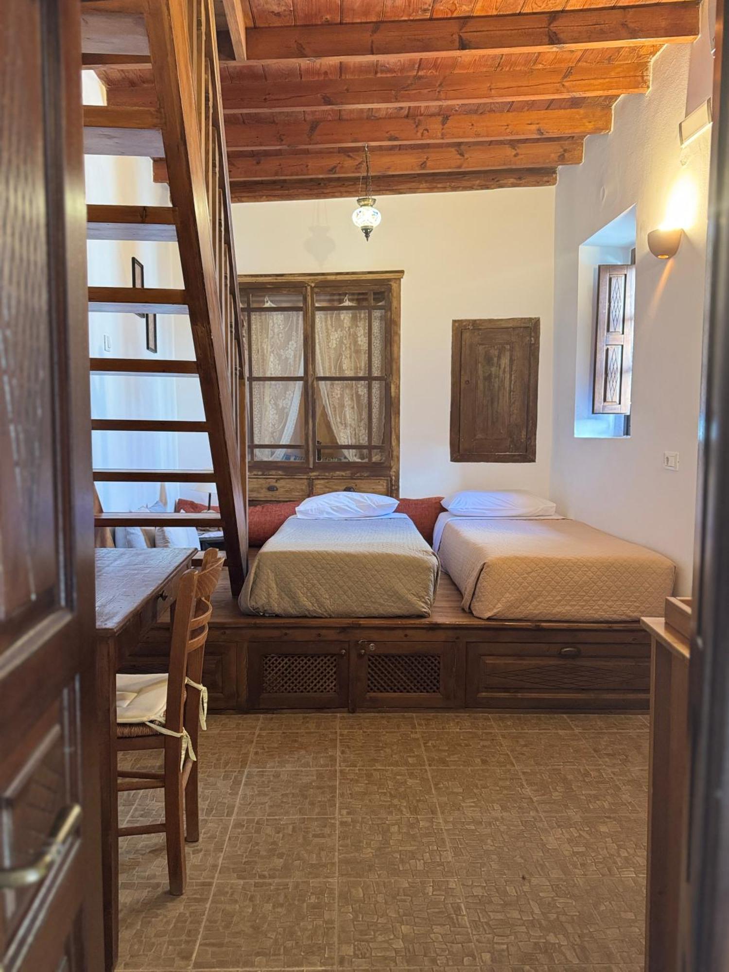 Elegant-Lindian Villa Marietta Lindos  Bagian luar foto