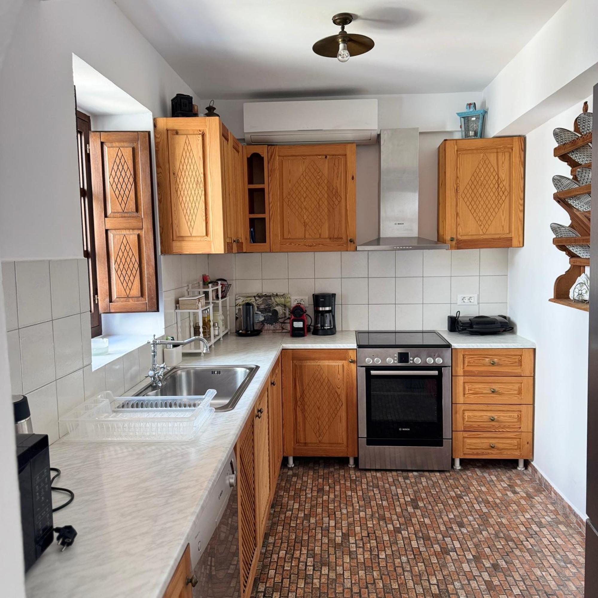 Elegant-Lindian Villa Marietta Lindos  Bagian luar foto